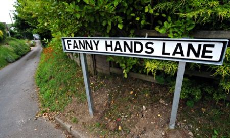 Fanny Hands Lane in Ludford, Lincolnshire